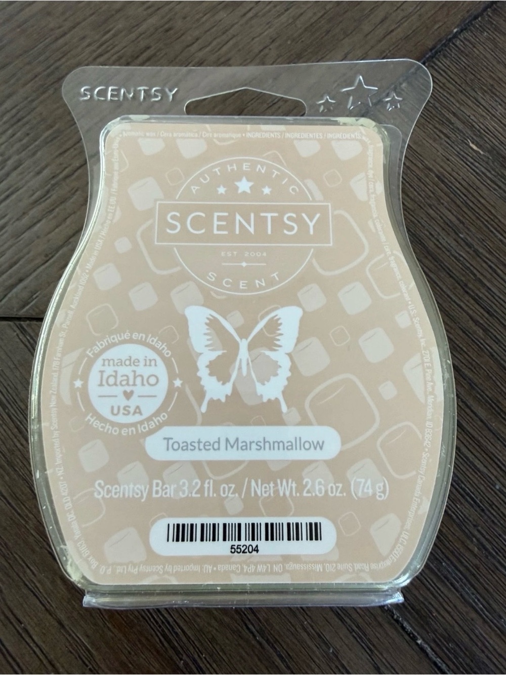 Scentsy Toasted Marshmallow Wax Bar